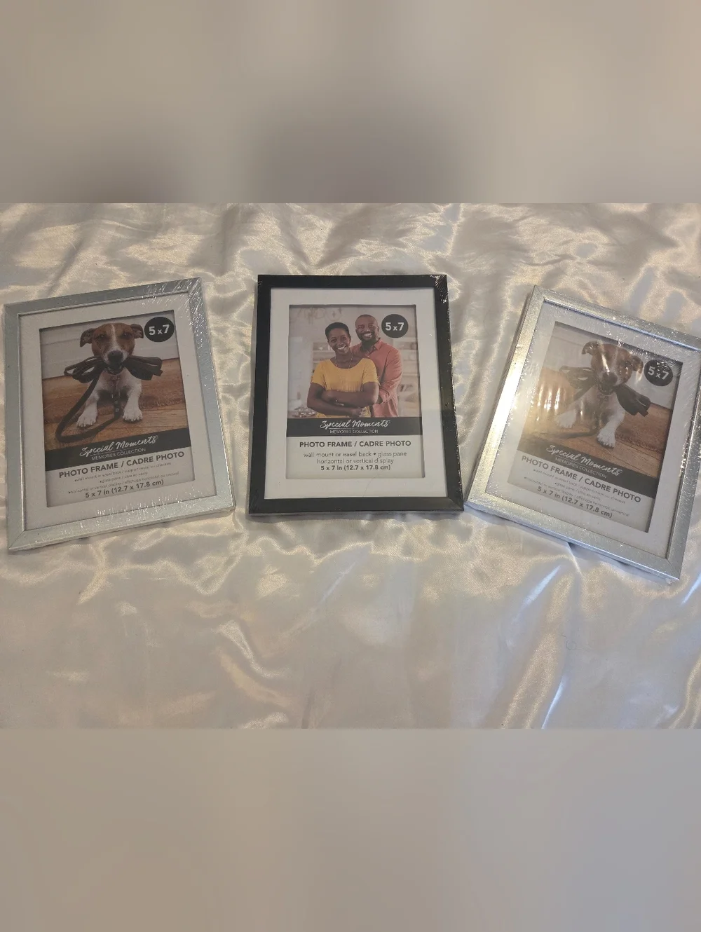 Special Moments 5x7 Black Silver Photo Frame New With Tags Home Decor